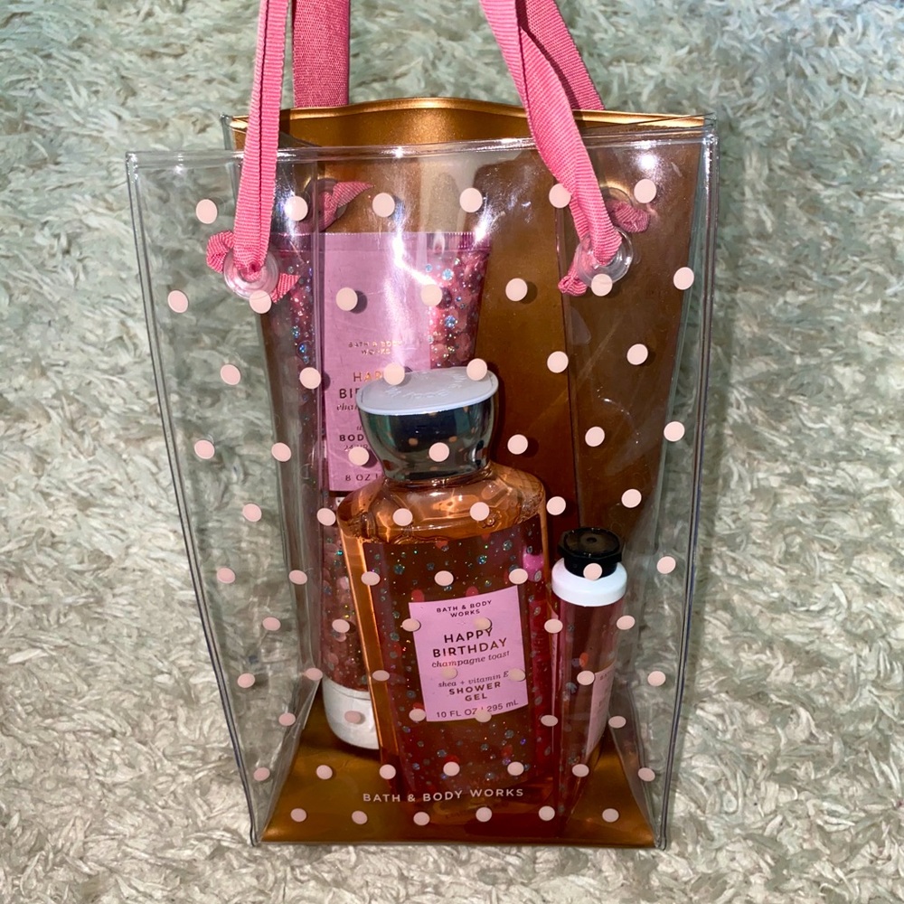 Bath & Body Works-Birthday Set in Champagne Toast